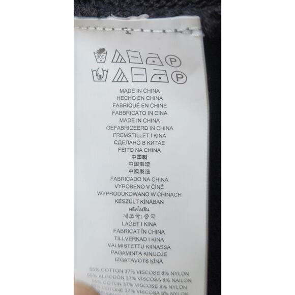 SWEATER-Michael Kors-Black-Long Length-Zipper-Long Sleeves-Size Large - Picture 4 of 13